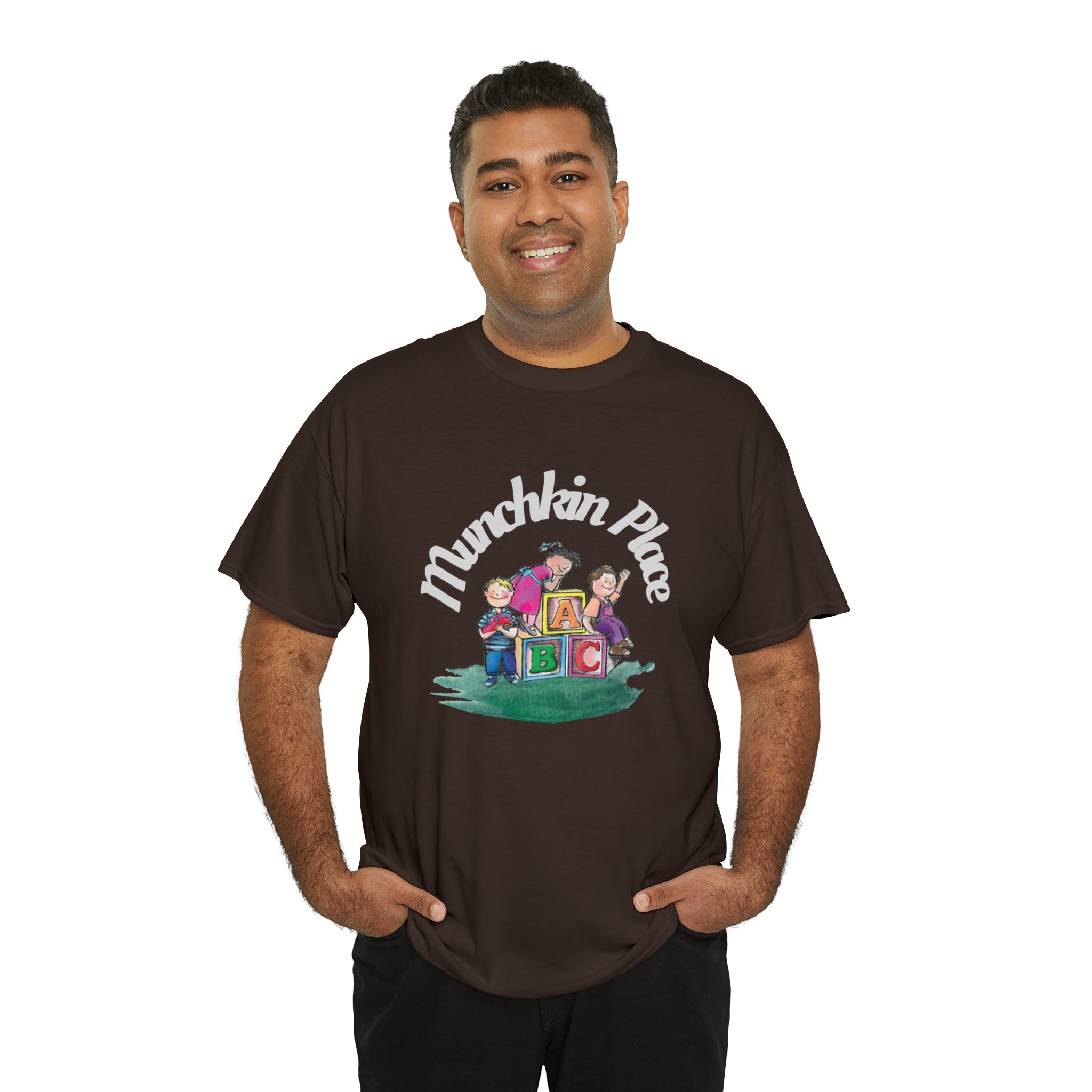 Munchkin Place Learning Through Play Unisex Heavy Cotton Tee