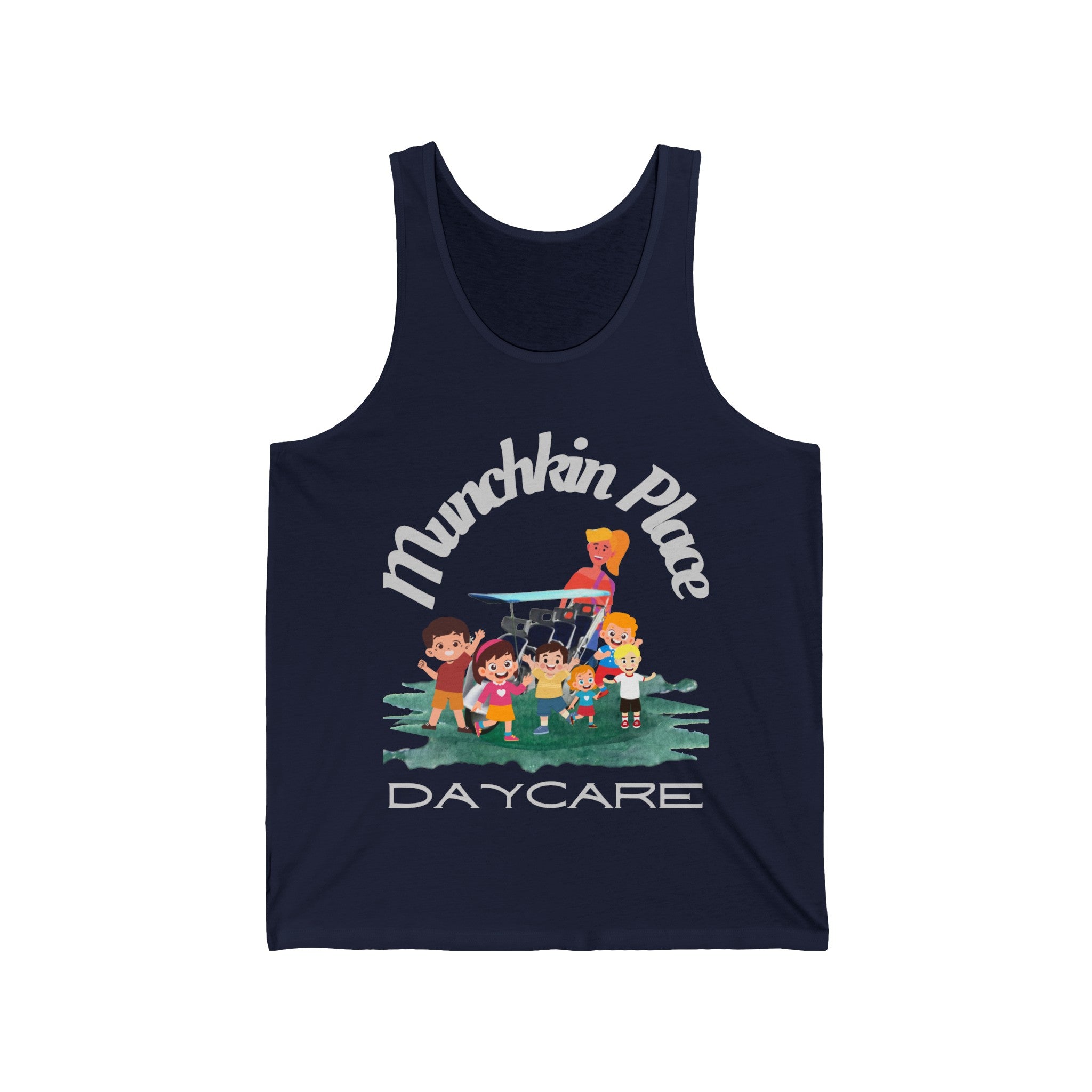 Munchkin Place Daycare Unisex Jersey Tank