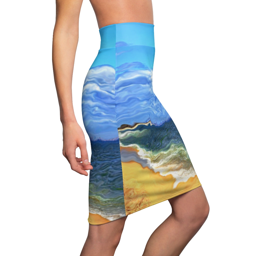 Sandy Hook  Women's Pencil Skirt