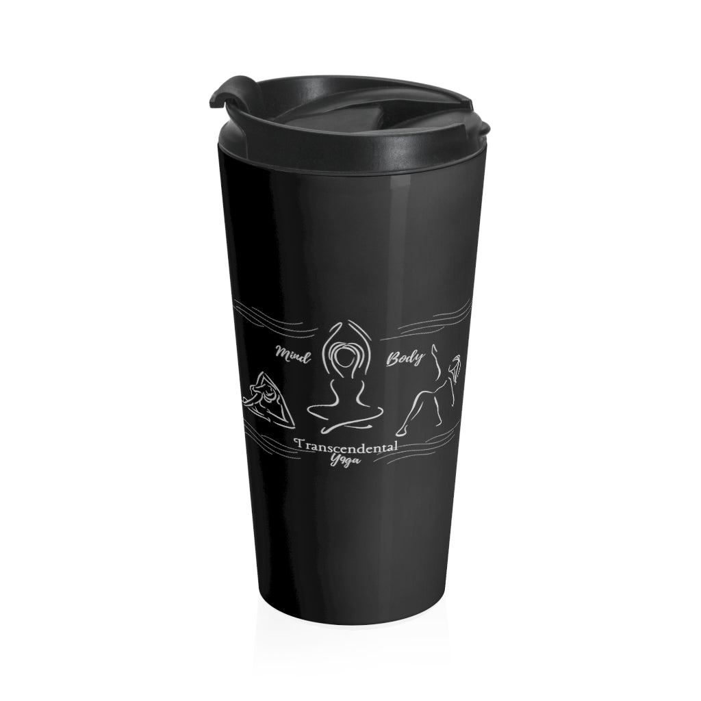 Mind Body Transcendental Yoga Stainless Steel Travel Mug lll