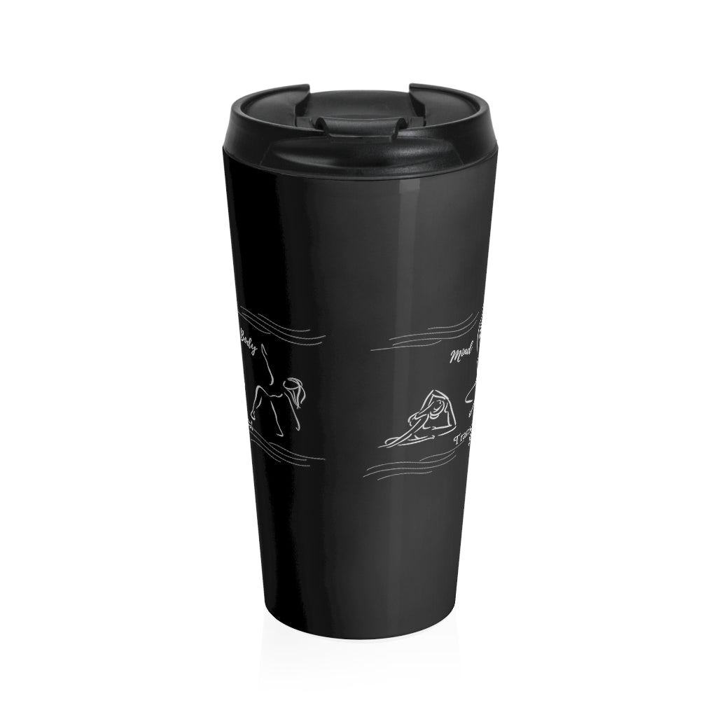 Mind Body Transcendental Yoga Stainless Steel Travel Mug lll