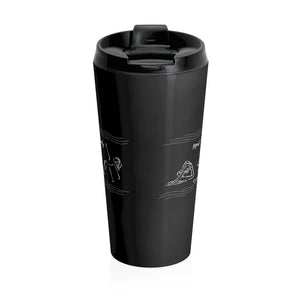 Mind Body Transcendental Yoga Stainless Steel Travel Mug lll