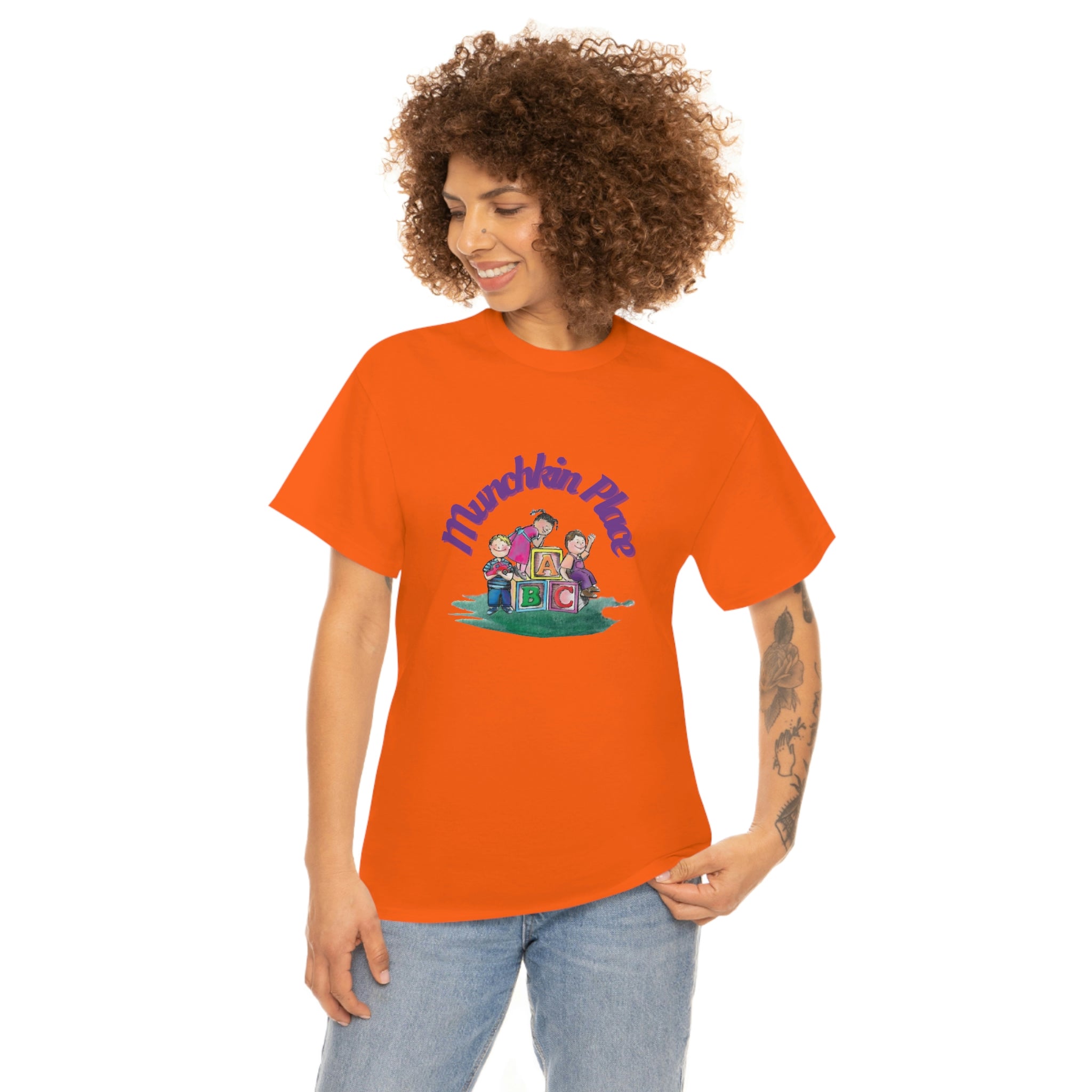 Munchkin Place Learning Unisex Heavy Cotton Tee