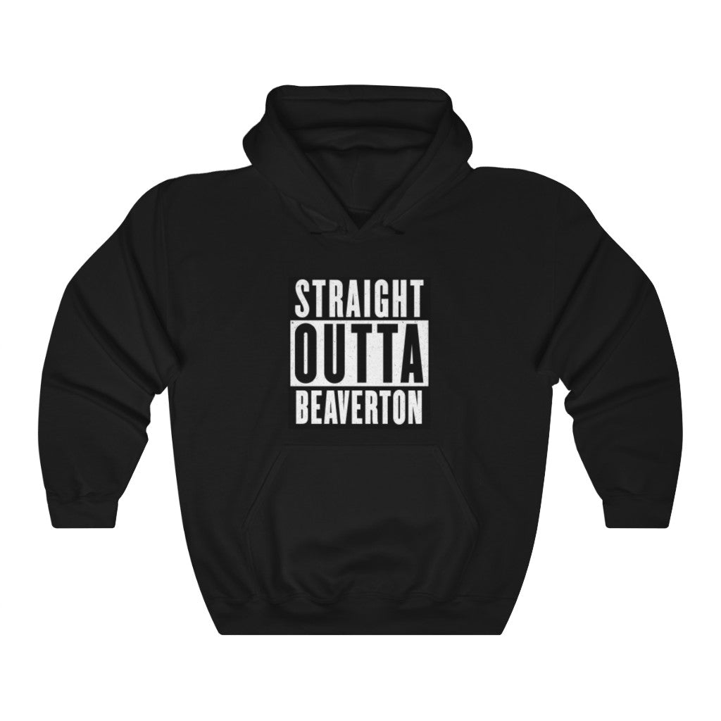 Straight Outta Beaverton Unisex Heavy Blend™ Hooded Sweatshirt