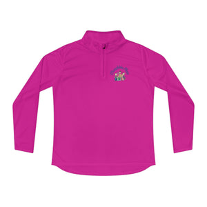 Munchkin Place Women's Quarter-Zip Sweater