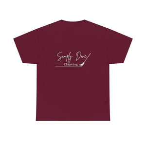 Simply Clean Unisex Heavy Cotton Tee