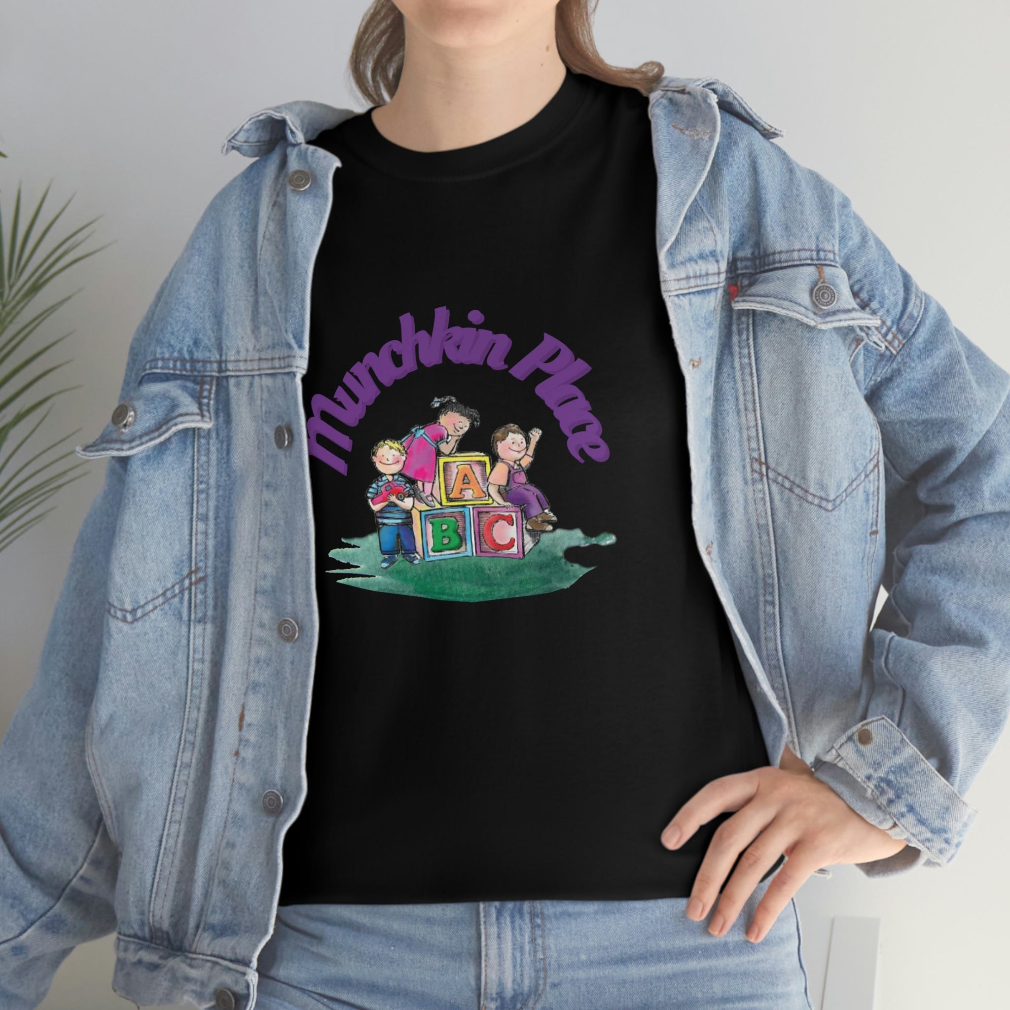 Munchkin Place Learning Unisex Heavy Cotton Tee