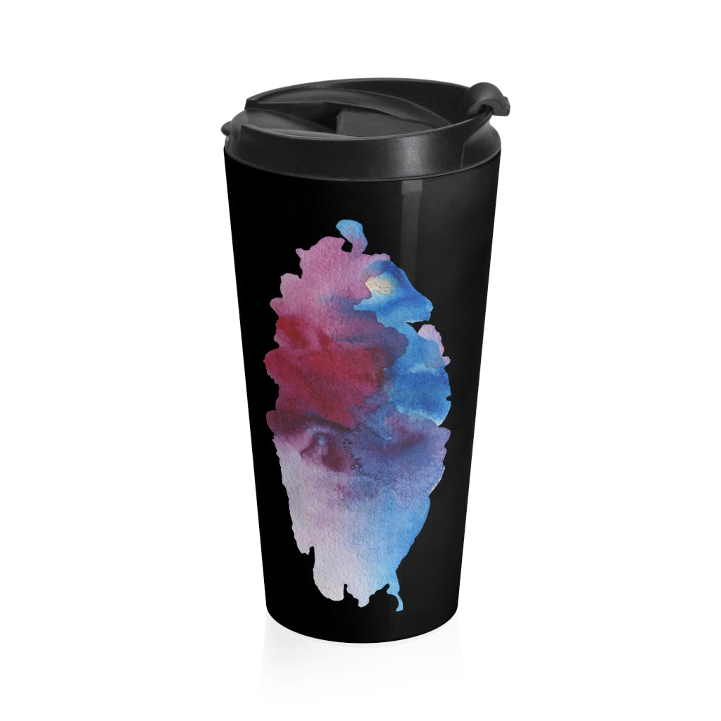 Notes In The Dark Stainless Steel Travel Mug