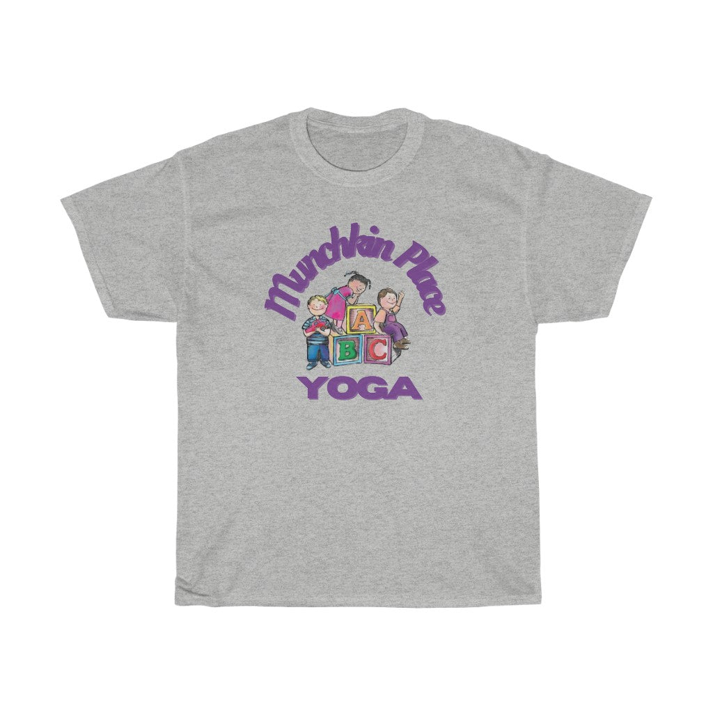 Munchkin Place Yoga Unisex Heavy Cotton Tee