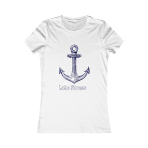 Lake Simcoe Anchor Women's Favorite Tee White or Grey