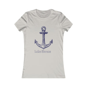 Lake Simcoe Anchor Women's Favorite Tee White or Grey