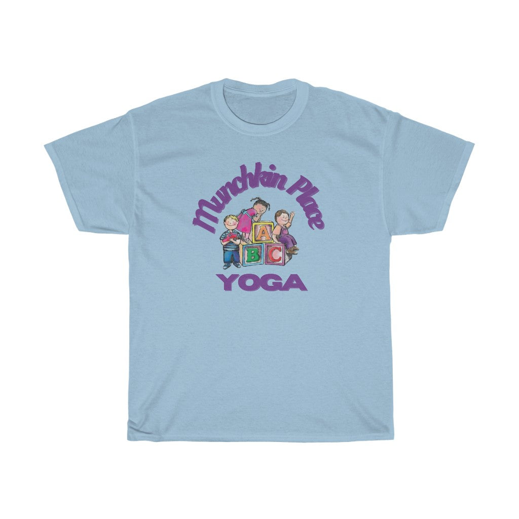 Munchkin Place Yoga Unisex Heavy Cotton Tee