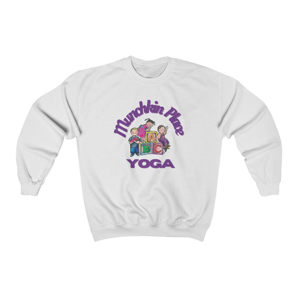 Munchkin Place Yoga Adult Unisex Heavy Blend™ Crewneck Sweatshirt