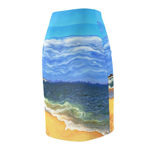 Sandy Hook  Women's Pencil Skirt