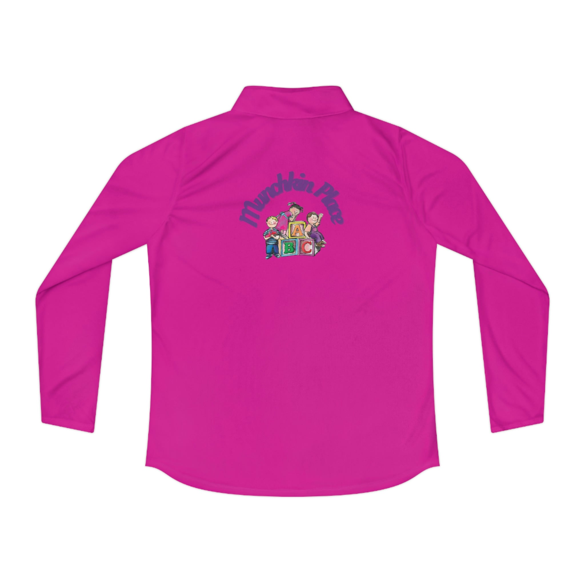 Munchkin Place Women's Quarter-Zip Sweater