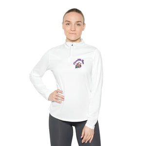 Munchkin Place Women's Quarter-Zip Sweater