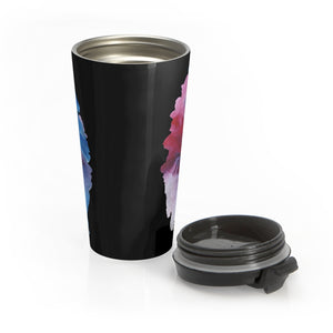 Notes In The Dark Stainless Steel Travel Mug