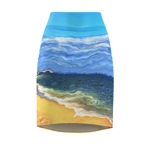 Sandy Hook  Women's Pencil Skirt