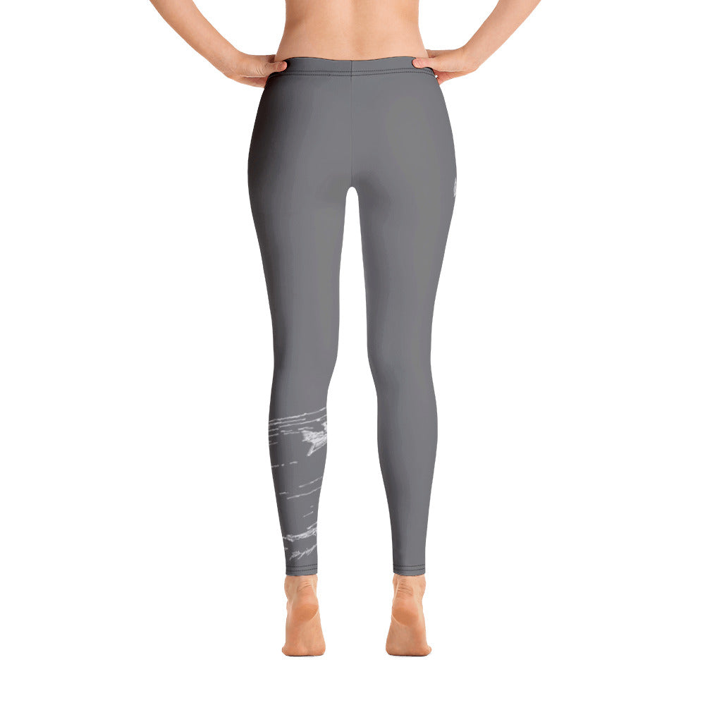 Lake Simcoe Grey Leggings