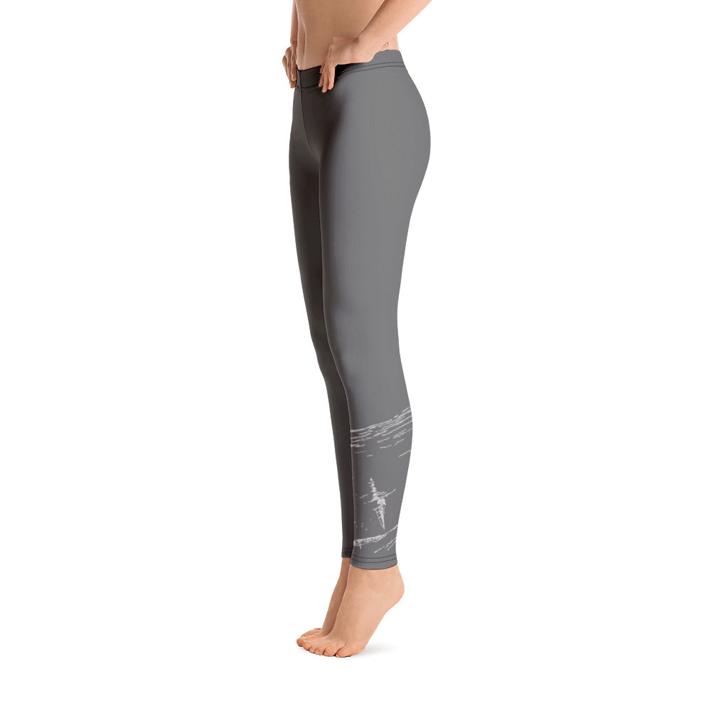 Lake Simcoe Grey Leggings