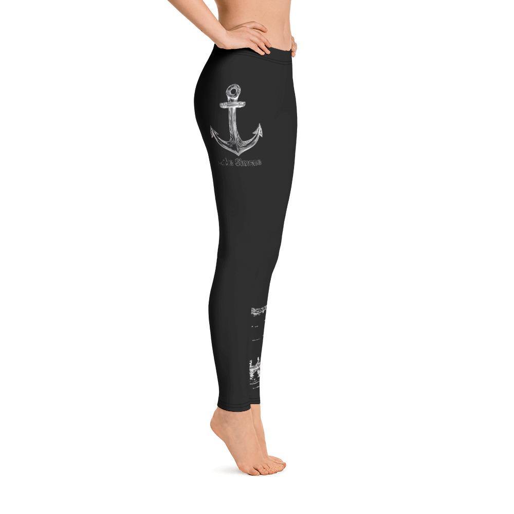 Lake Simcoe Anchor Leggings - Munchkin Place Shop 