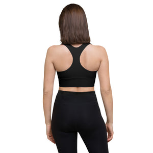 Notes In The Dark Longline sports bra