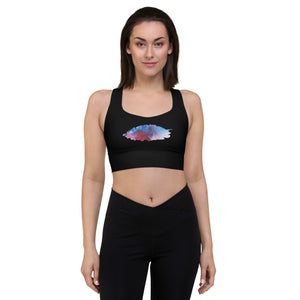 Notes In The Dark Longline sports bra