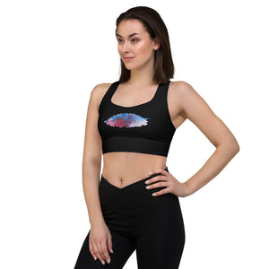 Notes In The Dark Longline sports bra