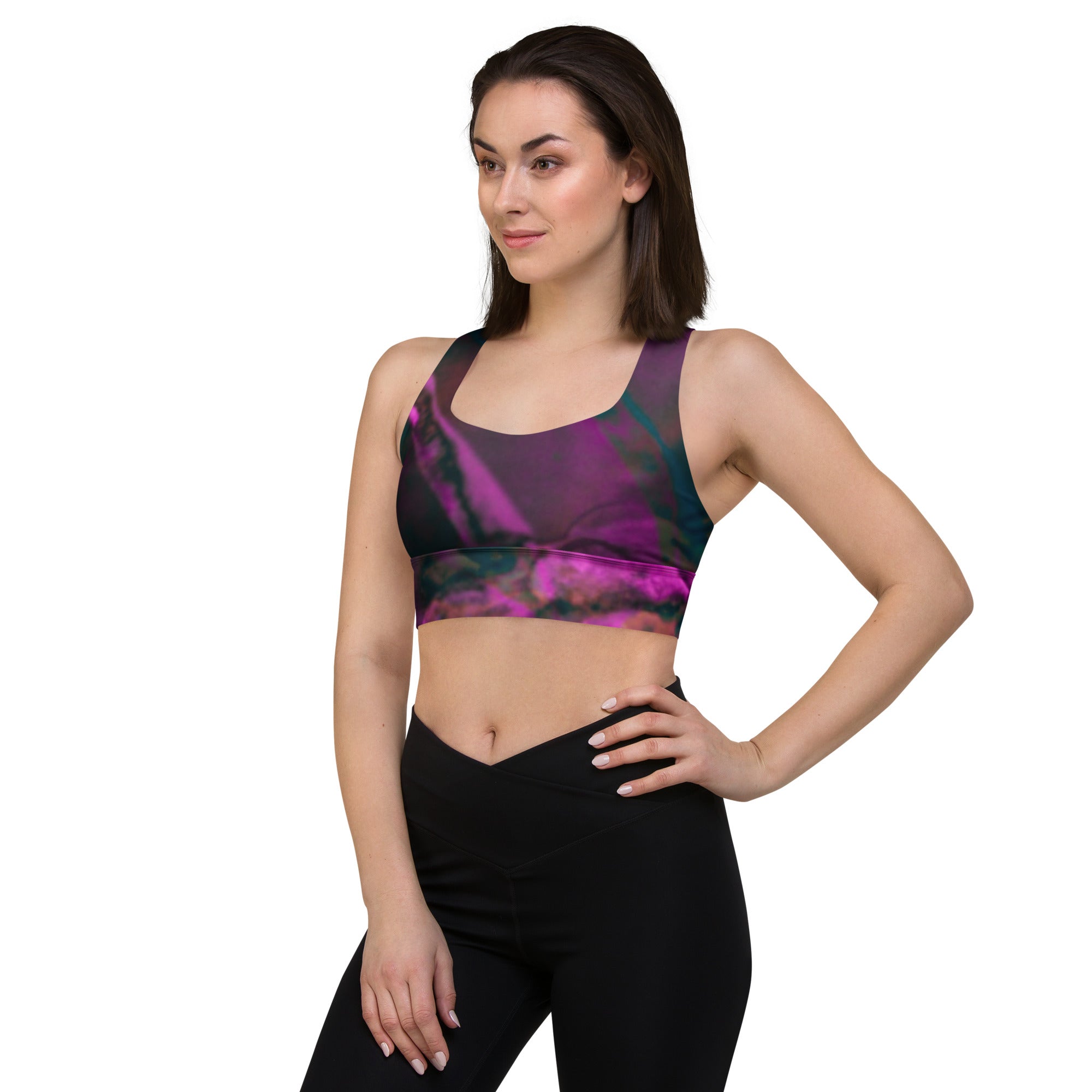 Rise Longline sports bra