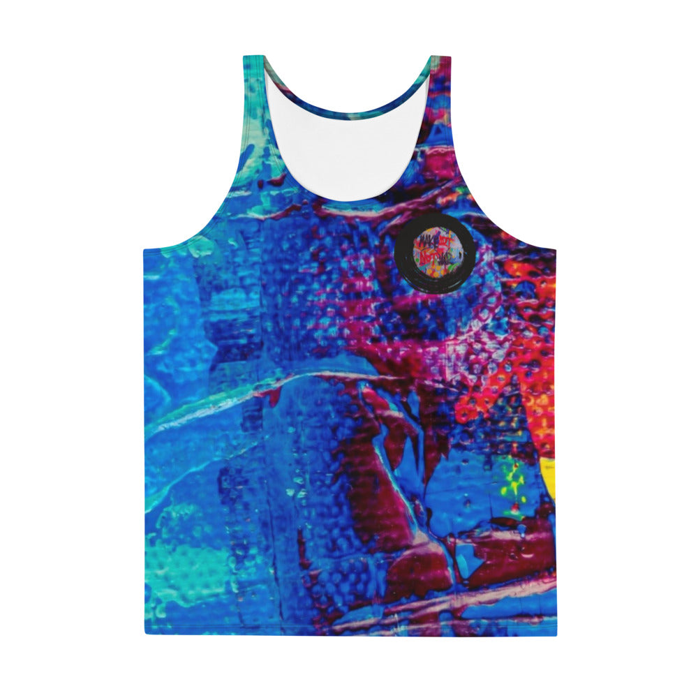 Make Art Not War Unisex Tank Top