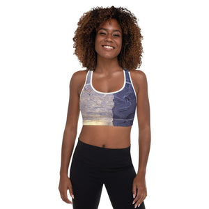 Blue WSW Padded Sports Bra - Munchkin Place Shop 