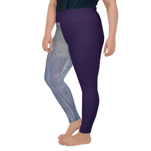 Water Sky Wind ll Plus Size Leggings