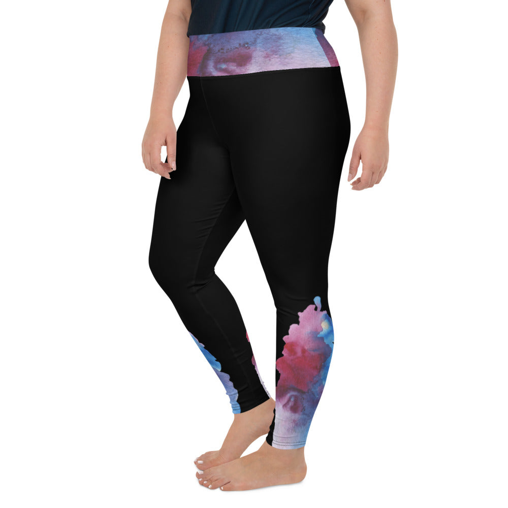 Notes In The Dark Plus Size Leggings