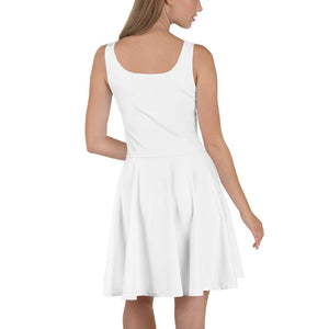 Down By The Bay Sailing Club White Skater Dress - Munchkin Place Shop 