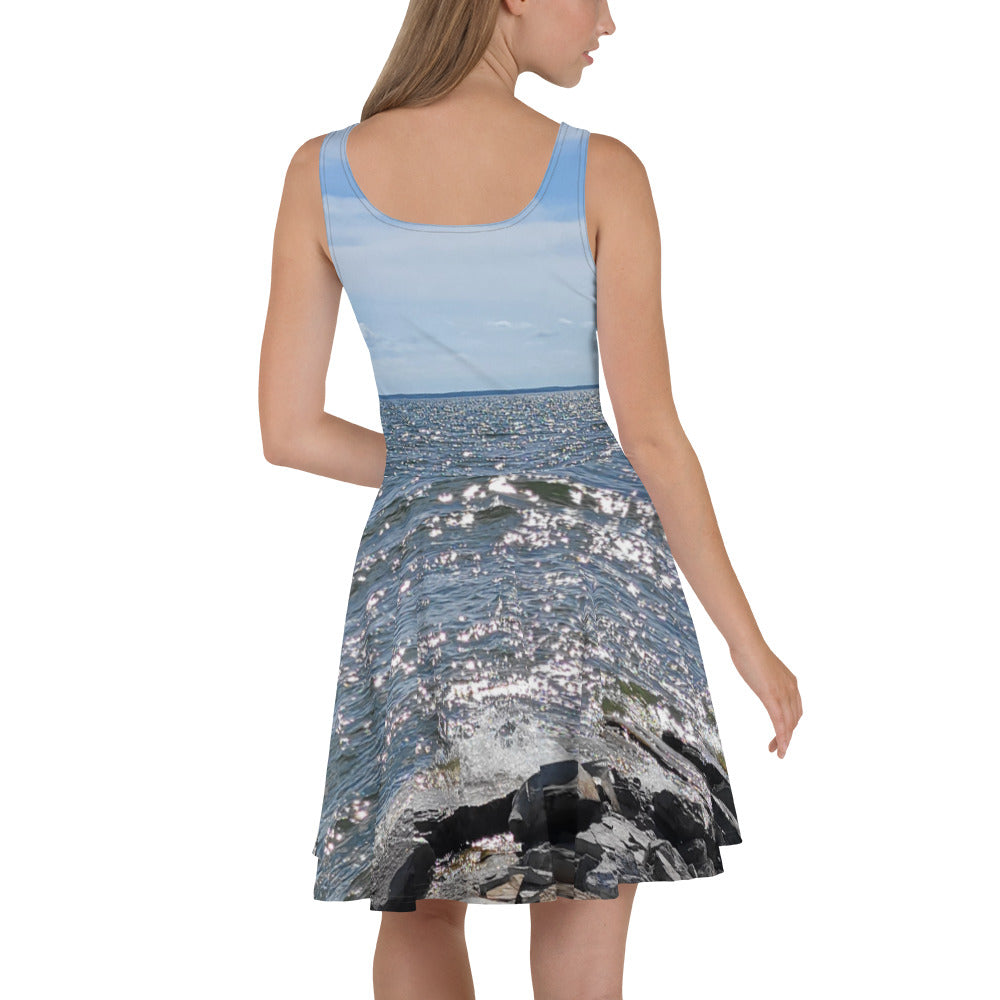 Lake Simcoe Skater Dress