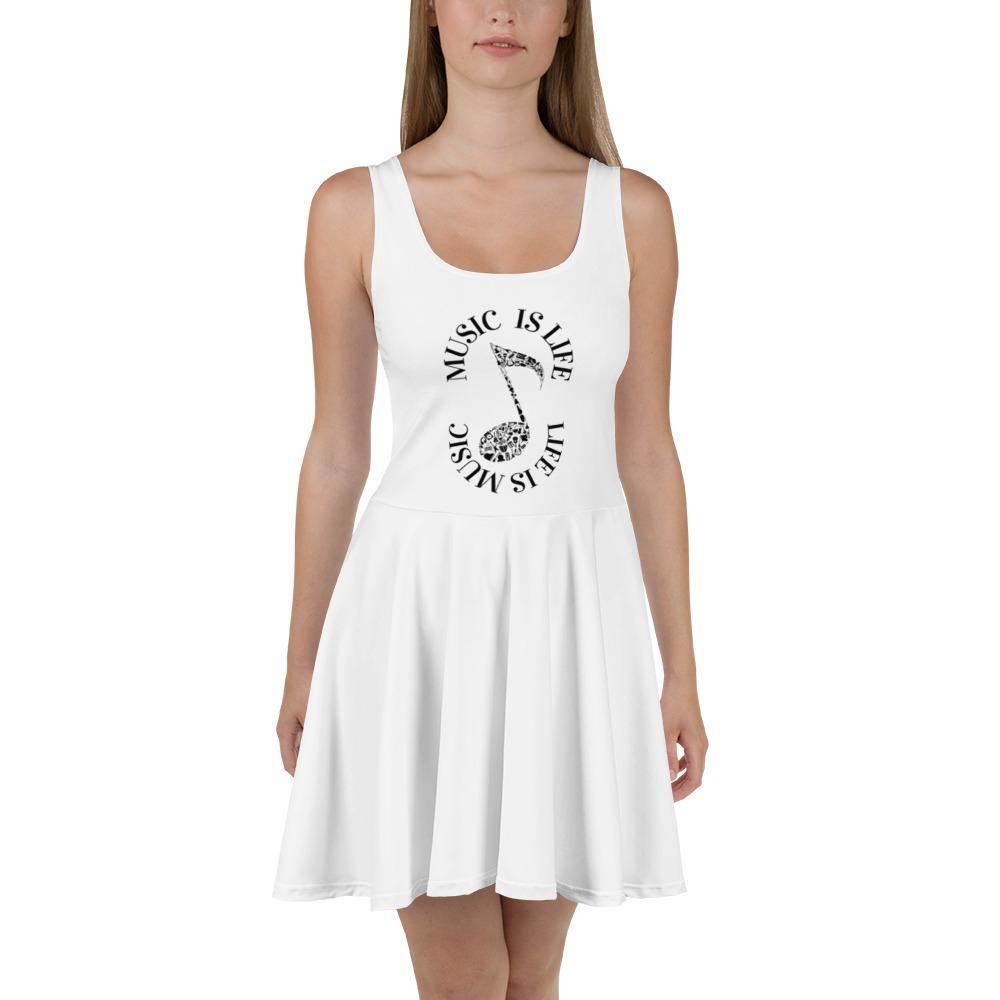 Music Is Life Skater Dress - Munchkin Place Shop 