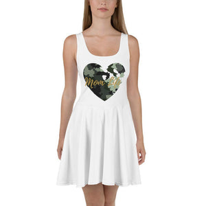 Mom Life Camo Heart Skater Dress - Munchkin Place Shop 