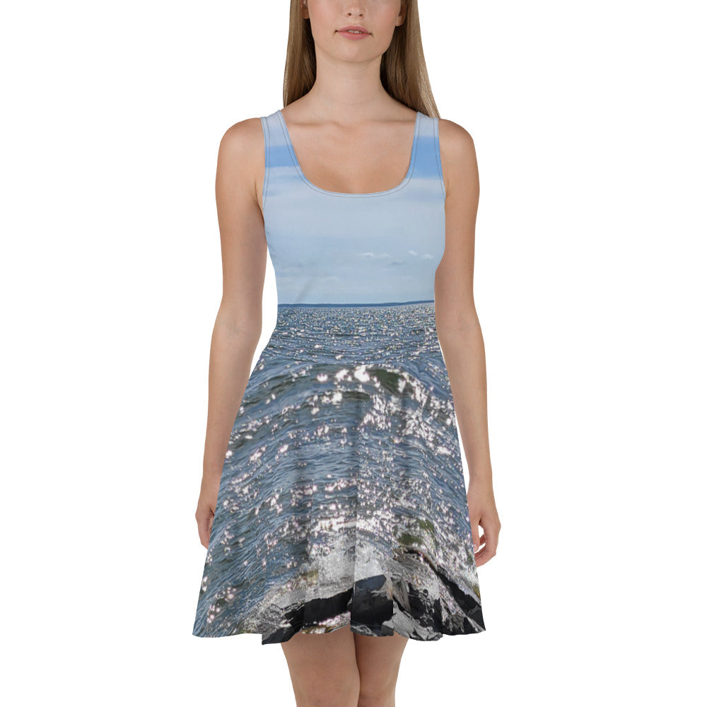 Lake Simcoe Skater Dress