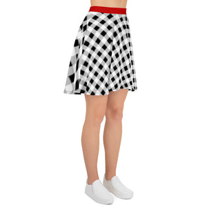 Buffalo Plaid Skater Skirt