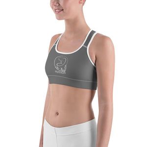 Beaverton Sports bra in Grey