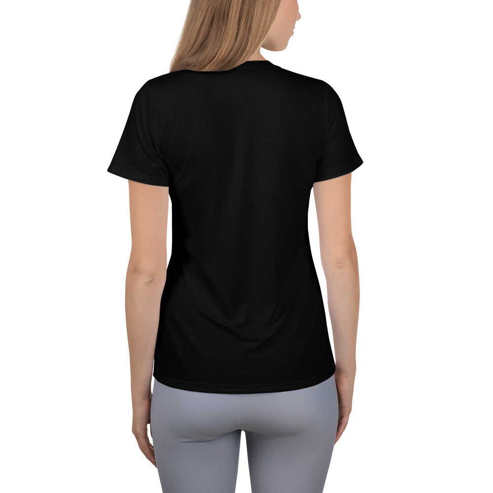 Notes In The Dark Women's Athletic T-shirt