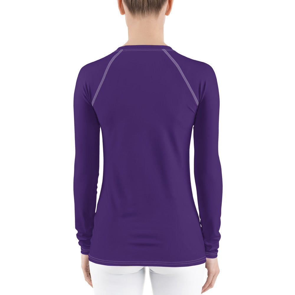 Lake Simcoe Women's Longsleeve in Purple