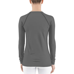 Lake Simcoe Women's Longsleeve in Grey