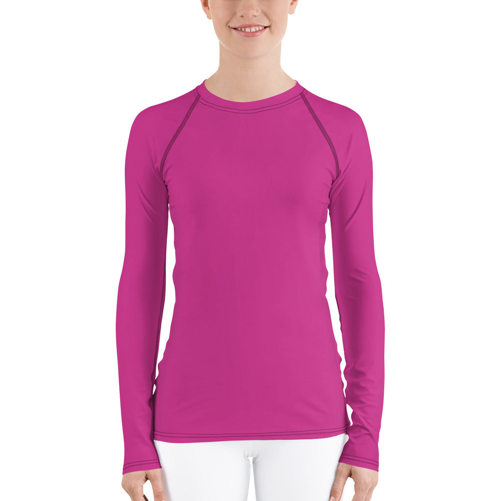 ICONIC Women's Long-sleeve in Hot Pink