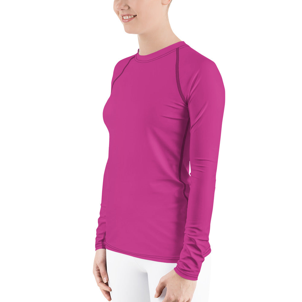 ICONIC Women's Long-sleeve in Hot Pink