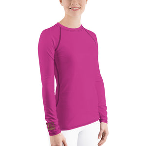 ICONIC Women's Long-sleeve in Hot Pink