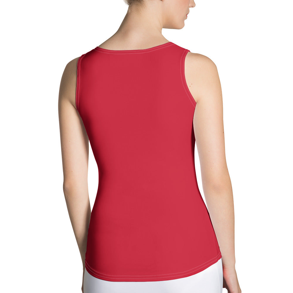 Lake Simcoe Tank Top in Red