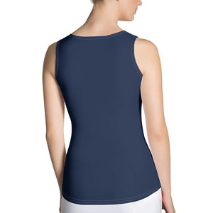 Lake Simcoe Tank Top in Navy