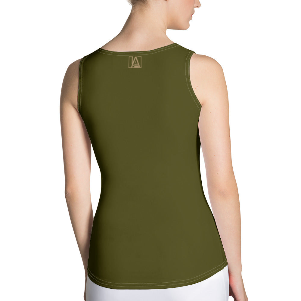 ICONIC Tank Top in Army Green