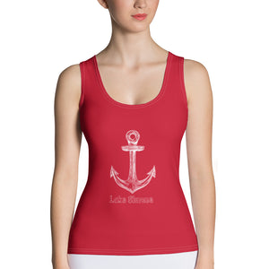 Lake Simcoe Tank Top in Red